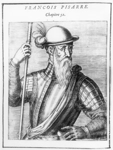 Francisco Pizarro by French School